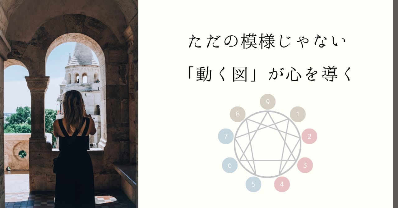 エニアグラム図形の意味とは？｜内面の動きと成長を映す「9つの地図」